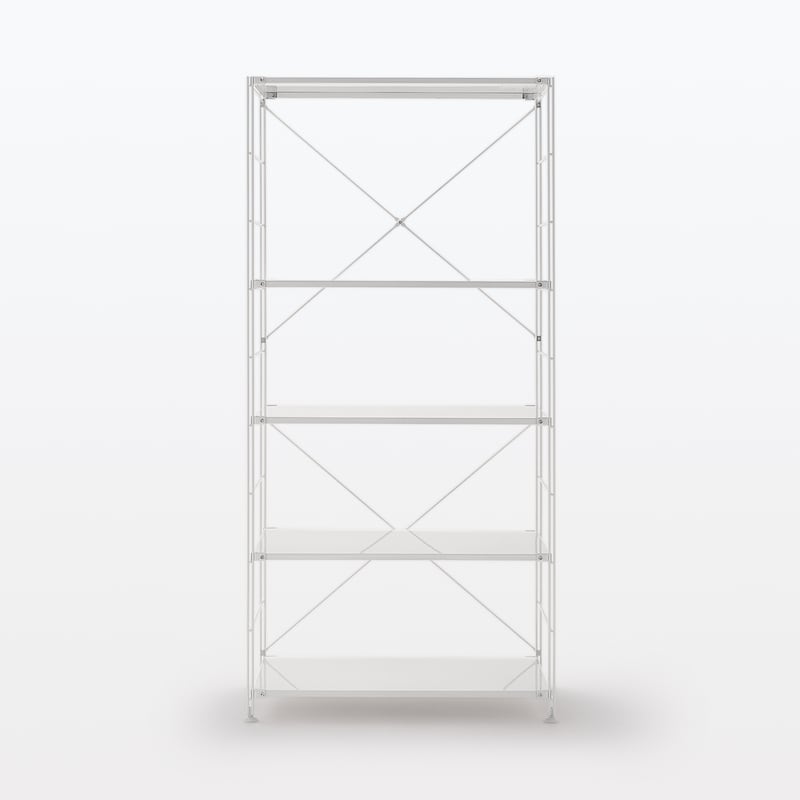 スチールユニットシェルフ・スチール棚セット・ワイド・大・ライト  