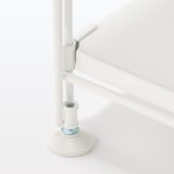 スチールユニットシェルフ・スチール棚セット・ワイド・大・ライトグレー