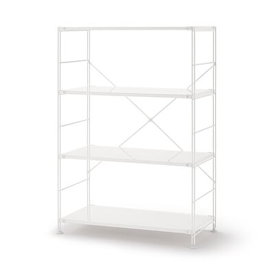 MUJI　無印良品　スチールユニットシェルフ ワイド　中 120cm