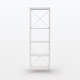 スチールユニットシェルフ・スチール棚セット・大・ライトグレー