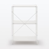 スチールユニットシェルフ・スチール棚セット・小・ライトグレー