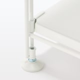 スチールユニットシェルフ・スチール棚セット・小・ライトグレー