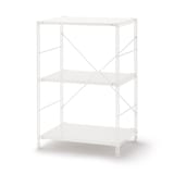 スチールユニットシェルフ・スチール棚セット・小・ライトグレー