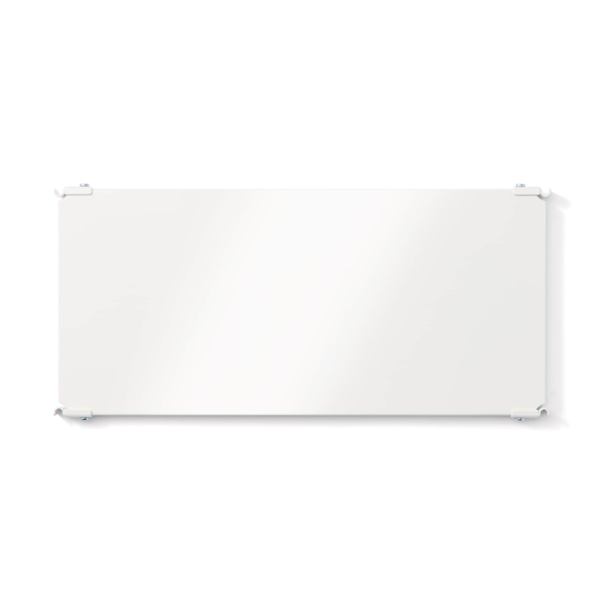 スチールユニットシェルフ・奥行２５ｃｍタイプ・追加用スチール棚・ライトグレー