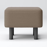 綿太番手ソファベンチ・オットマン用カバー／ブラウン