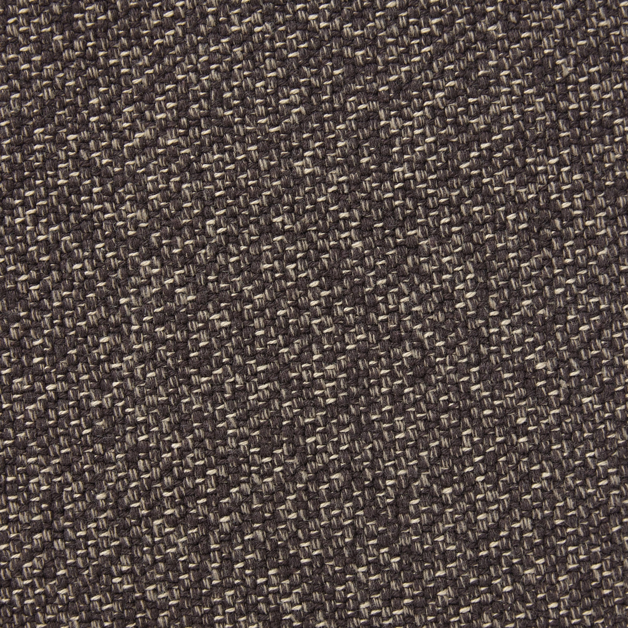 綿太番手ソファベンチ・オットマン用カバー／ダークブラウン