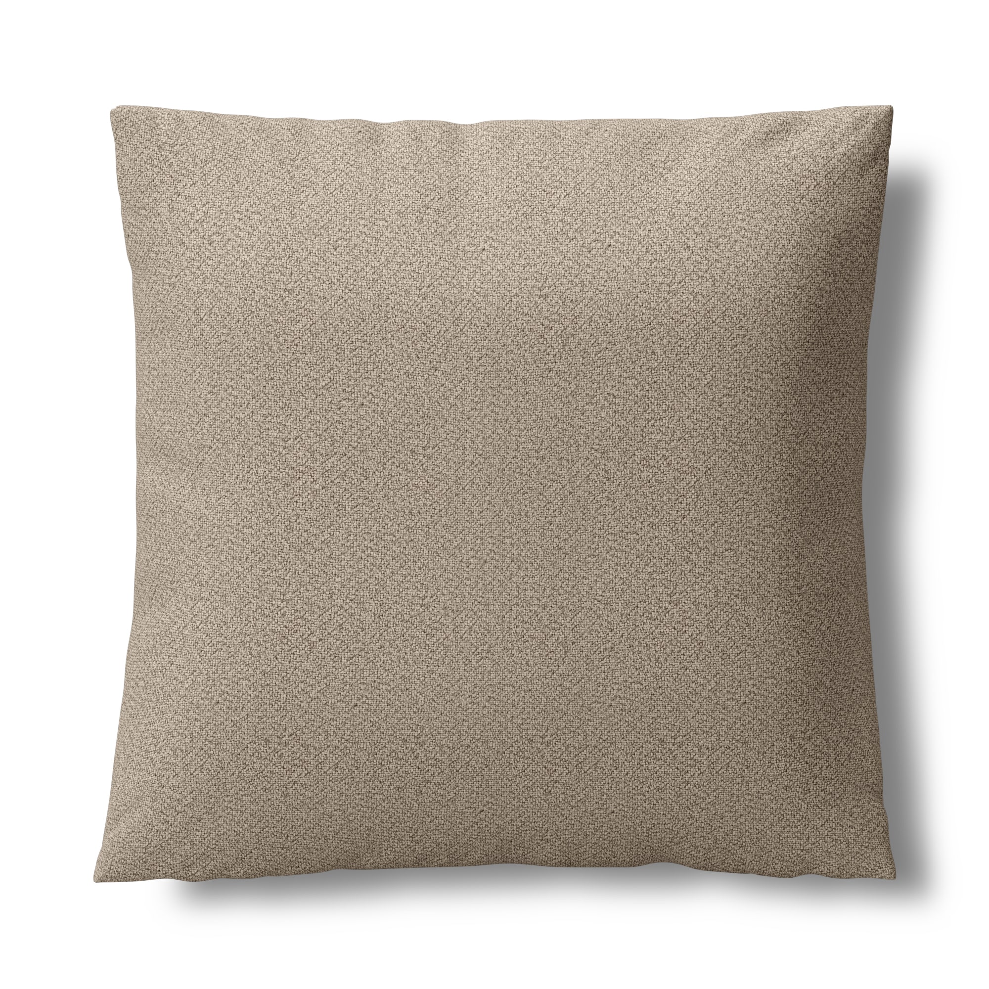 綿太番手ユニットソファ用羽根クッションカバー／ベージュ