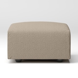 綿太番手ユニットソファ・オットマン・小用カバー／ベージュ