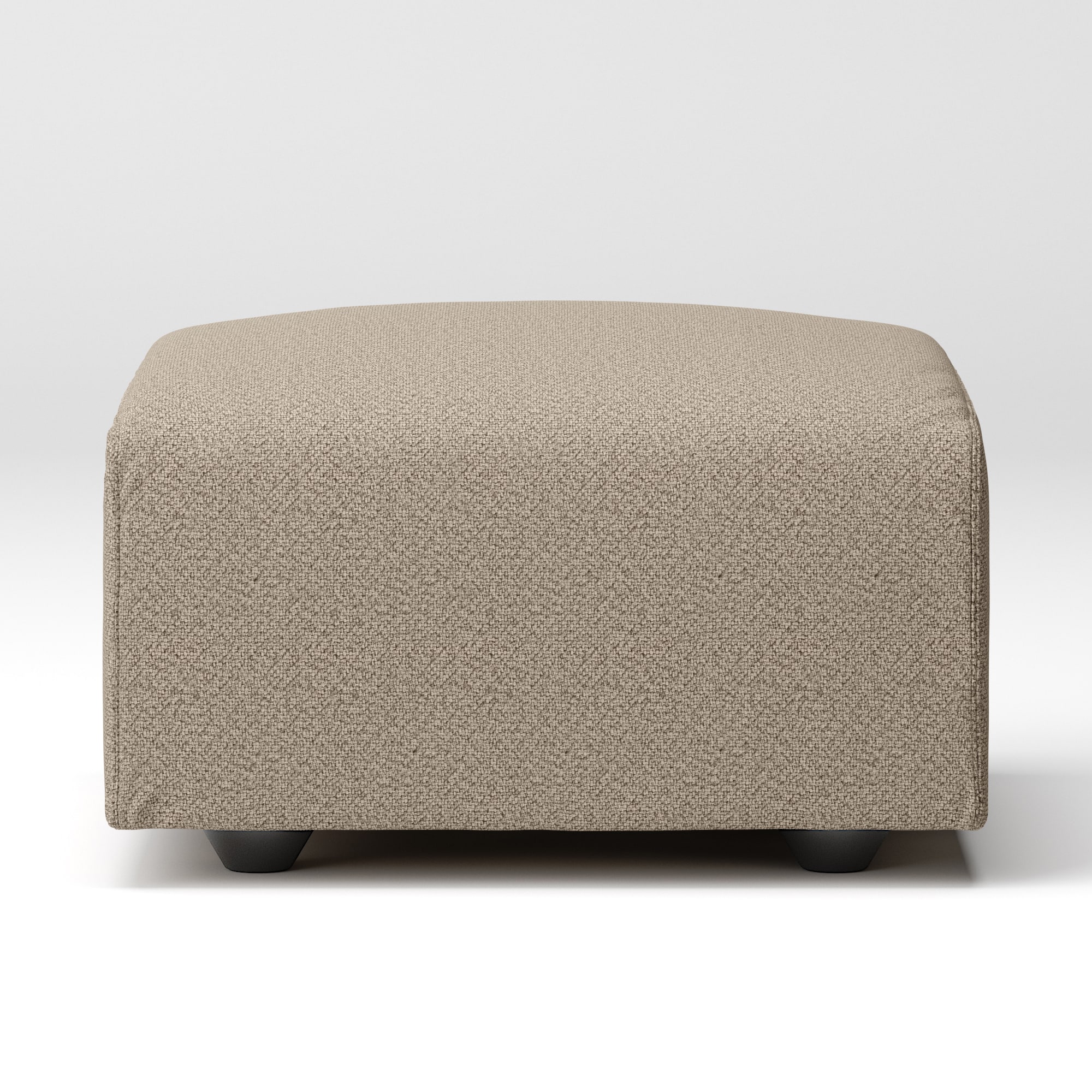 綿太番手ユニットソファ・オットマン・小用カバー／ベージュ