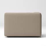 綿太番手ユニットソファ・ハーフアーム・大（右）用カバー／ベージュ