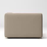 綿太番手ユニットソファ・ハーフアーム・大（左）用カバー／ベージュ