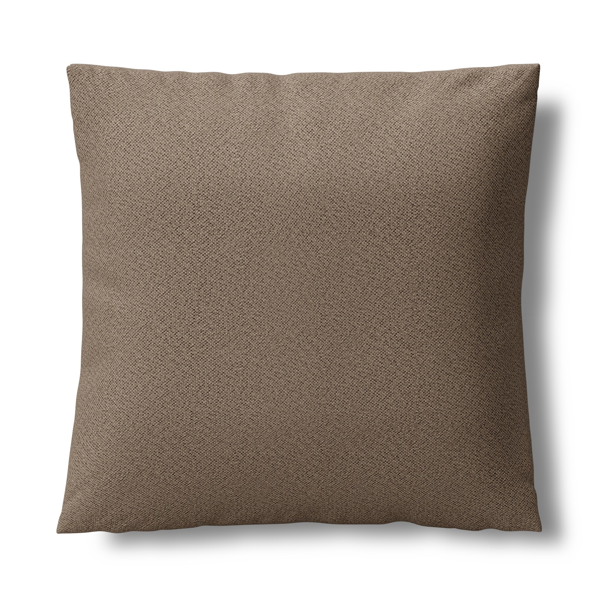 綿太番手ユニットソファ用羽根クッションカバー／ブラウン