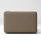 綿太番手ユニットソファ・ハーフアーム・大（左）用カバー／ブラウン