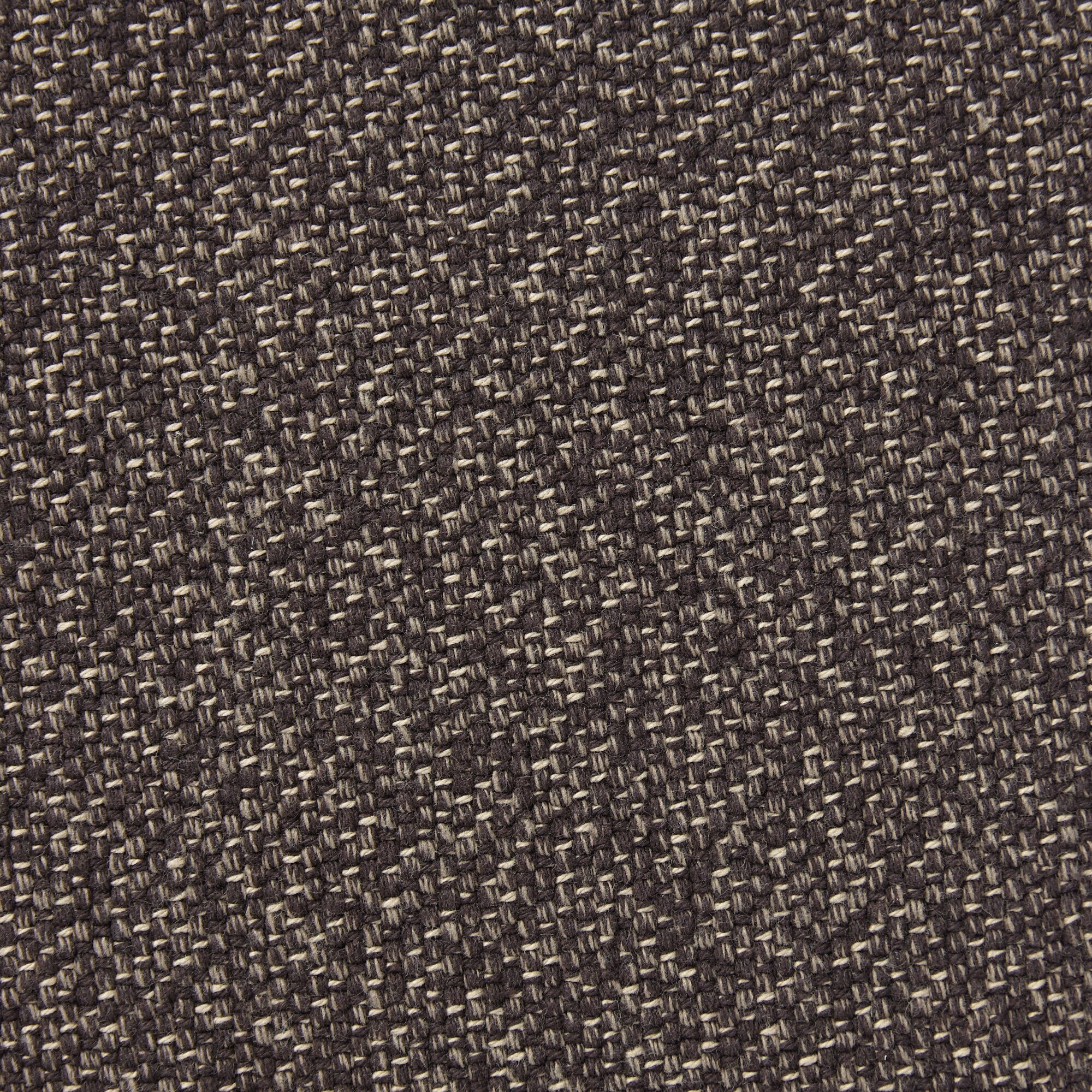 綿太番手ユニットソファオットマン・大・幅７７ｃｍ用カバー／ダークブラウン