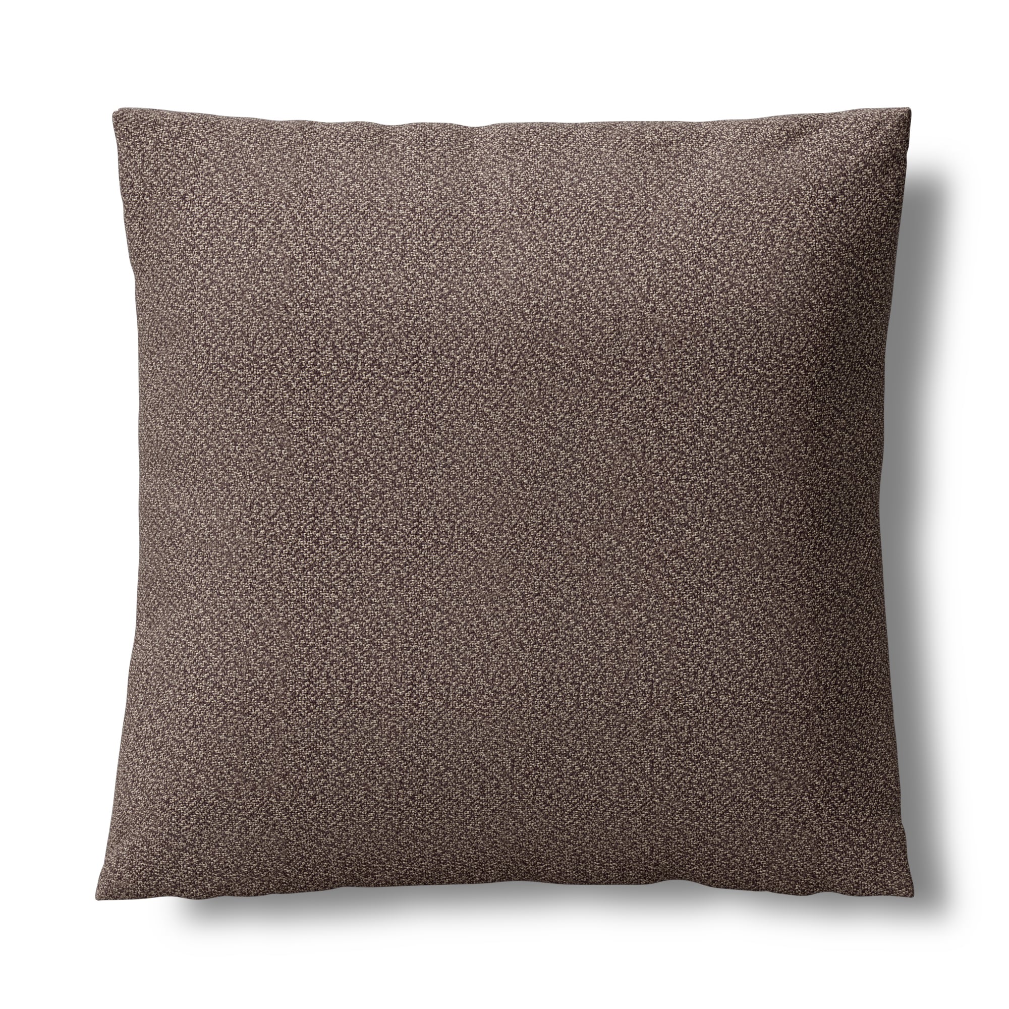 綿太番手ユニットソファ用羽根クッションカバー／ダークブラウン