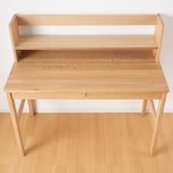 オーク無垢材デスク用上置き棚