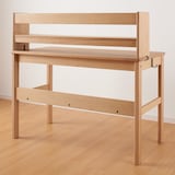 オーク無垢材デスク用上置き棚