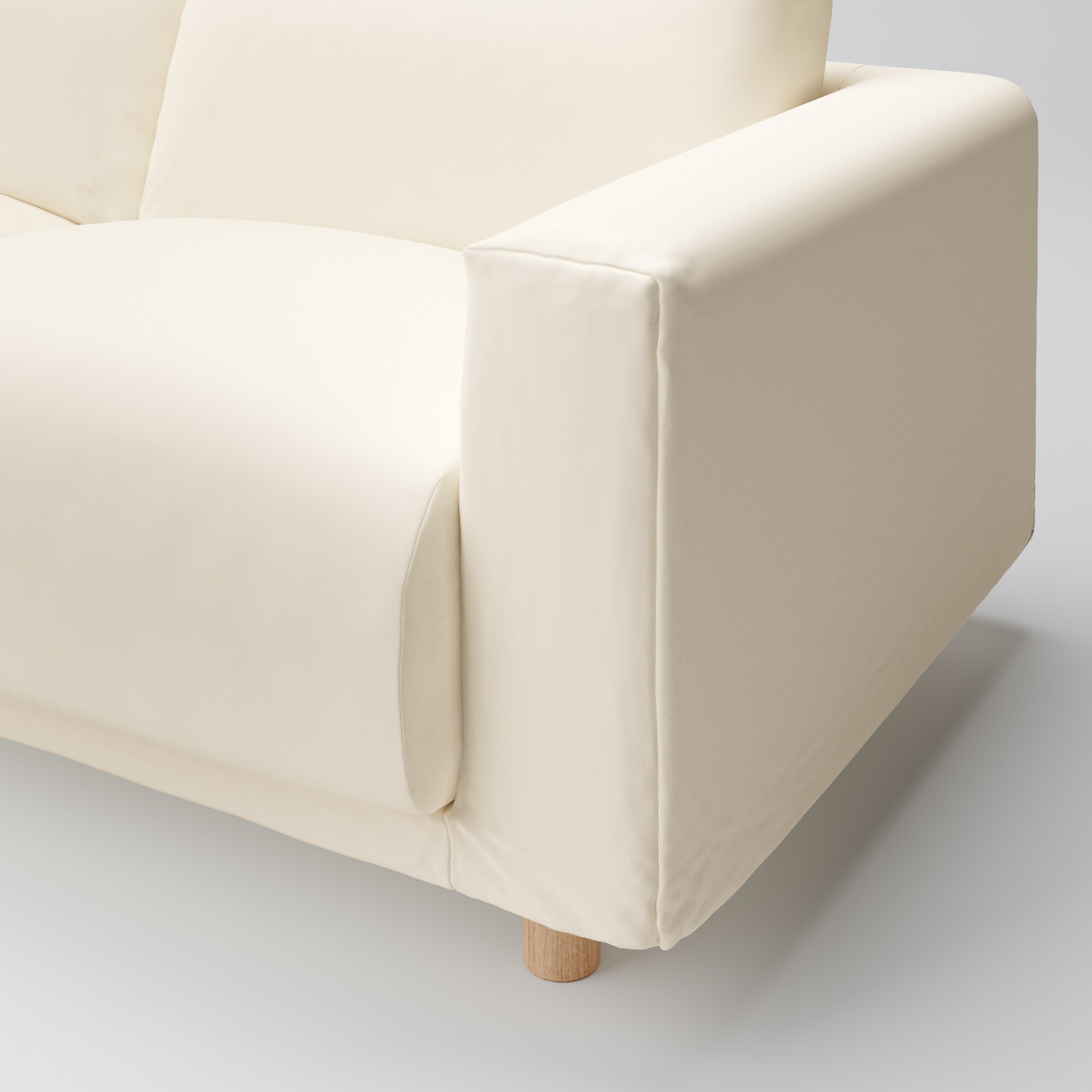 無印良品デニムソファ2.5シーター フェザーダウン ソファ本体・2．5