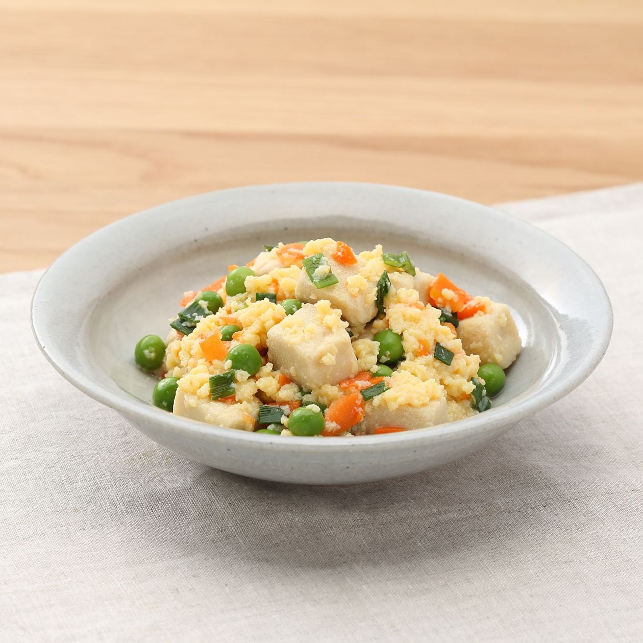 高野豆腐とえんどう豆の卵和え 200g 通販 無印良品 高野豆腐とえんどう豆の卵和え 200g 通販 無印良品