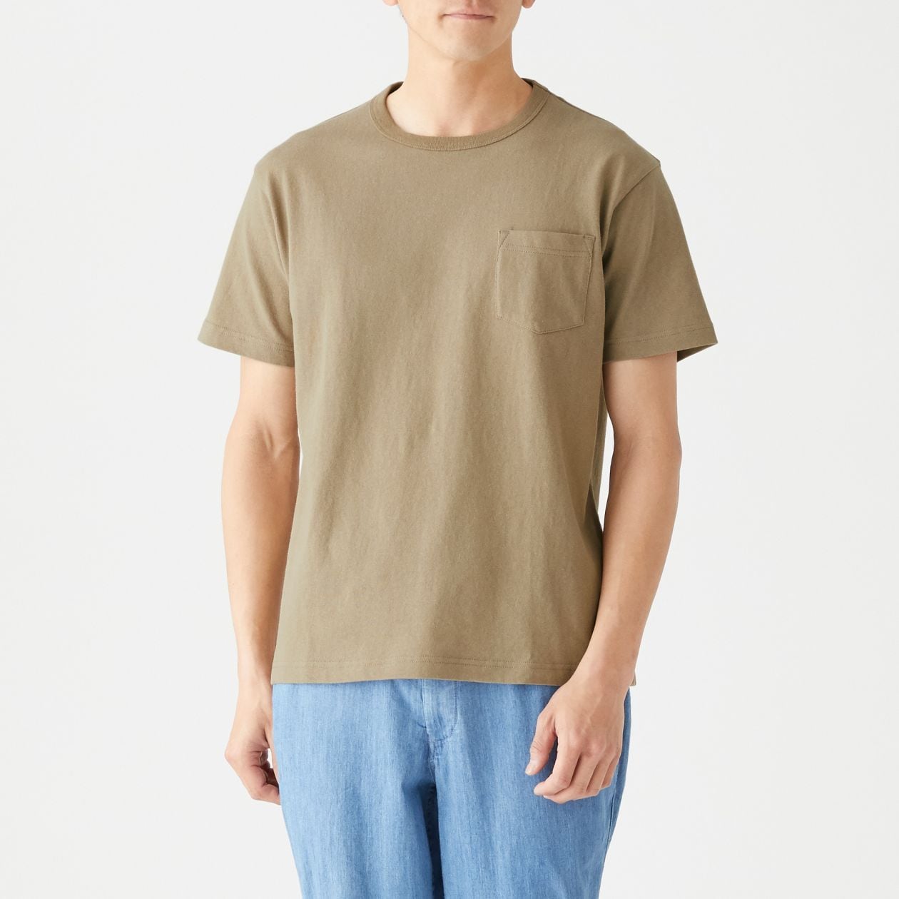 太番手 天竺編みポケット付き半袖tシャツ 紳士s ベージュ tシャツ カットソー シャツ 半袖 紳士 メンズ 通販 無印良品 太番手 天竺編みポケット付き半袖tシャツ 紳士s ベージュ tシャツ カットソー シャツ 半袖 紳士 メンズ 通販 無印良品