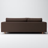 綿平織ソファ本体・３シーターフェザーポケットコイルカウチタイプ右用カバー／ＤＢＲ