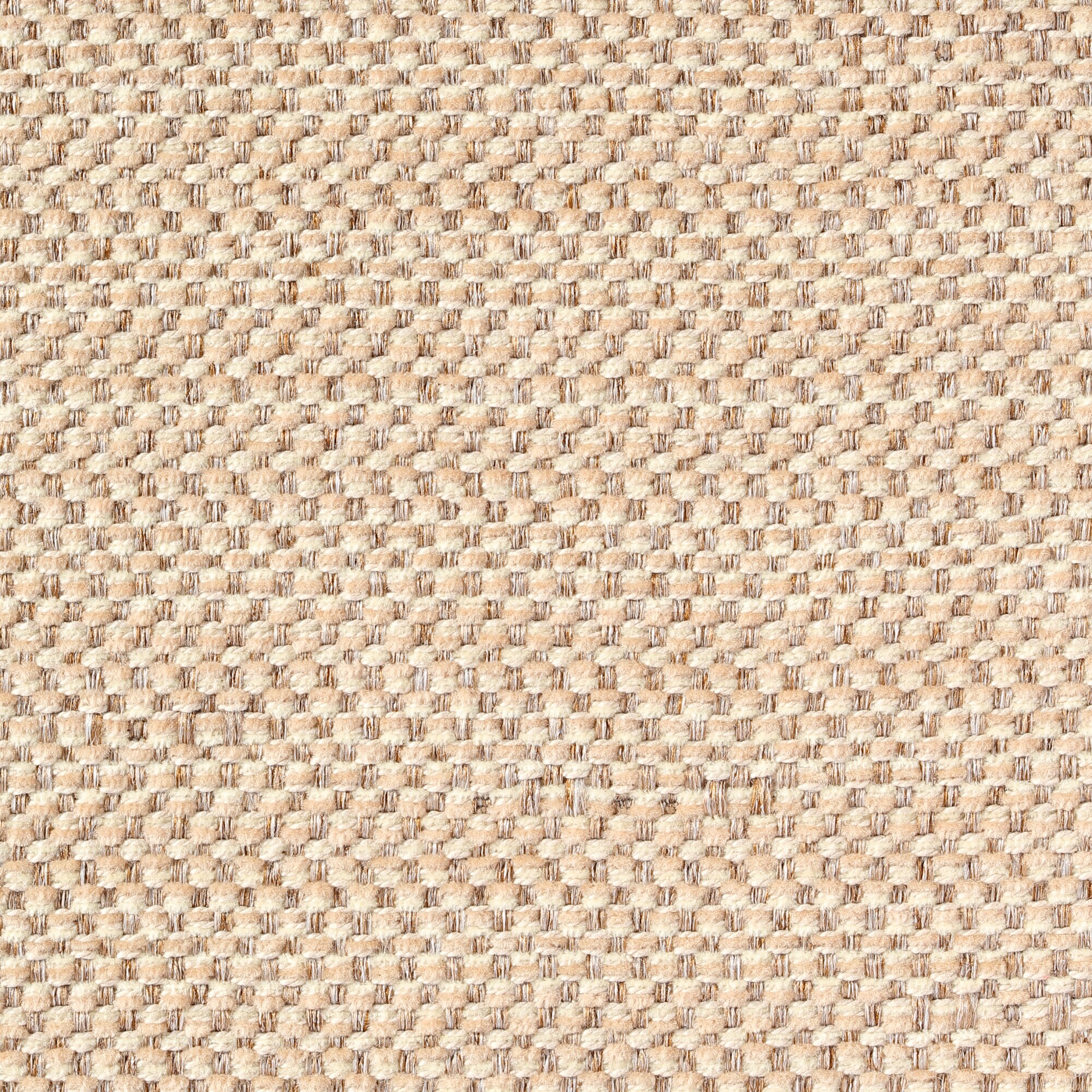 綿ポリエステル変り織ソファ本体３シーターフェザーポケットコイル用カバー／ベージュ