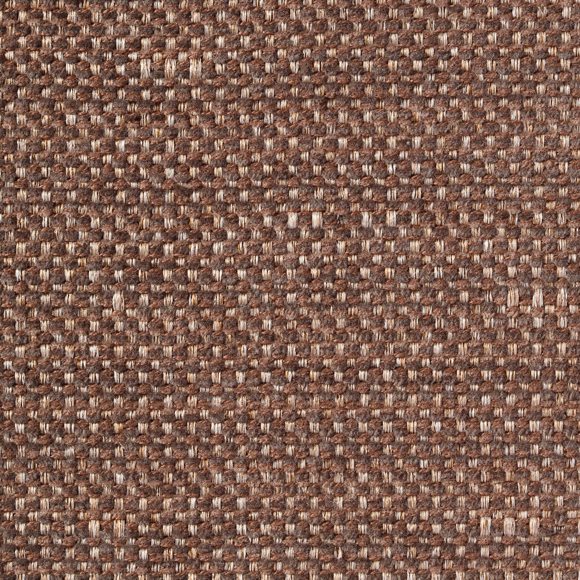 綿ポリエステル変り織ソファ本体３Ｓフェザーポケットコイルカウチタイプ右カバーＢＲ