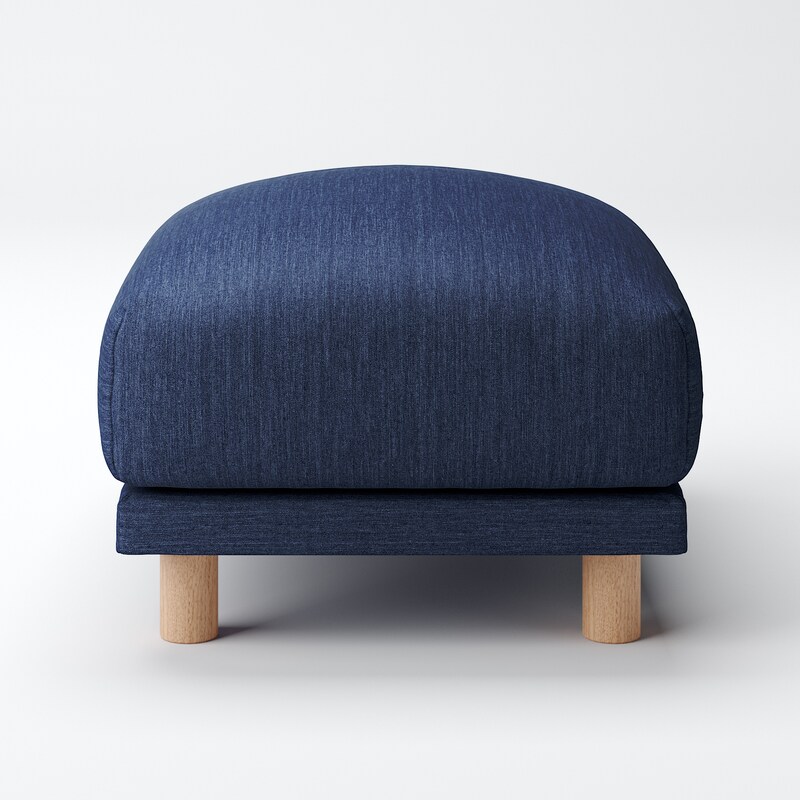 綿デニムソファ本体・オットマン・フェザー・ポケットコイル用カバー  