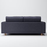 綿デニムソファ本体・２．５シーター・ウレタン・ポケットコイル用カバー／ネイビー