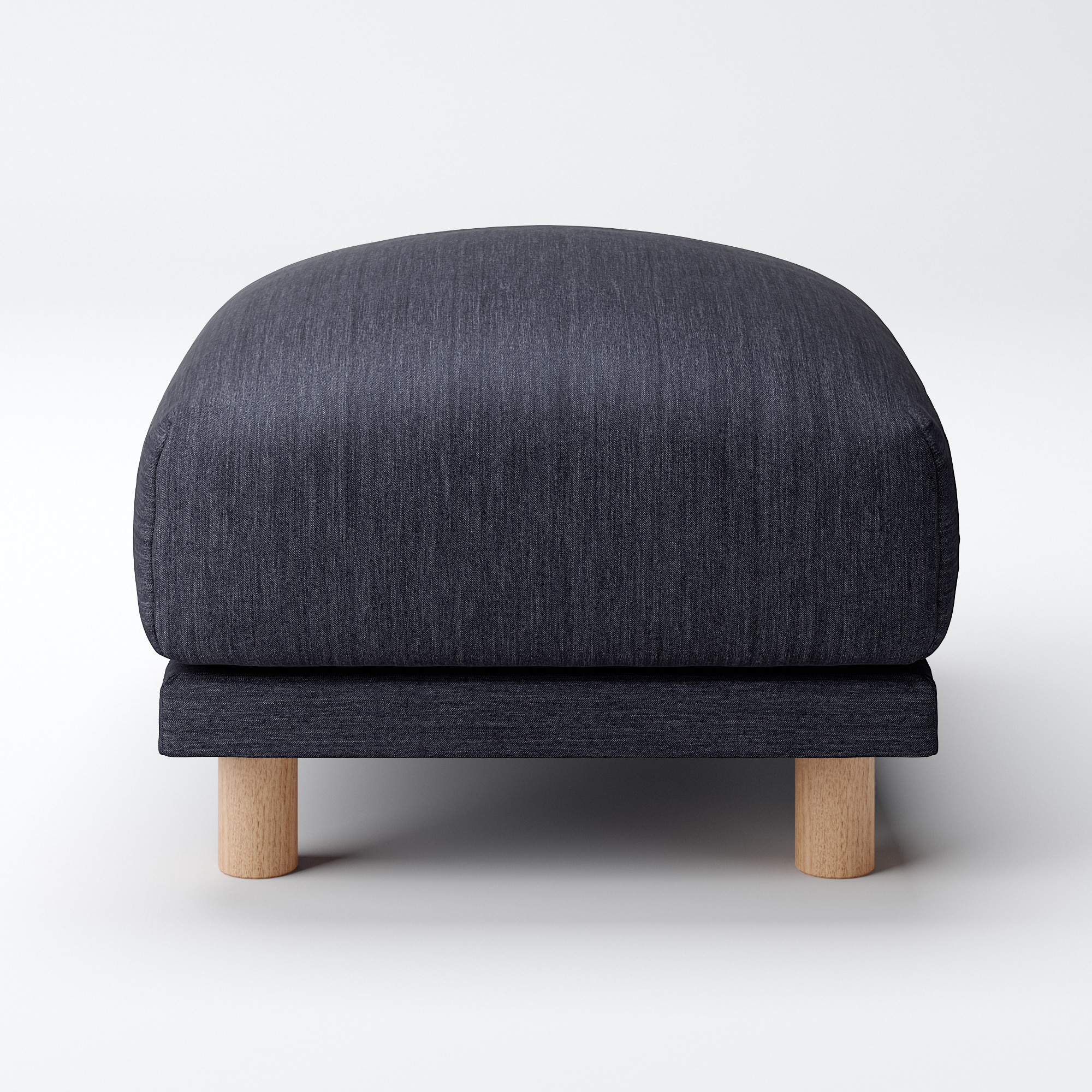 綿デニムソファ本体・オットマン・フェザー・ポケットコイル用カバー