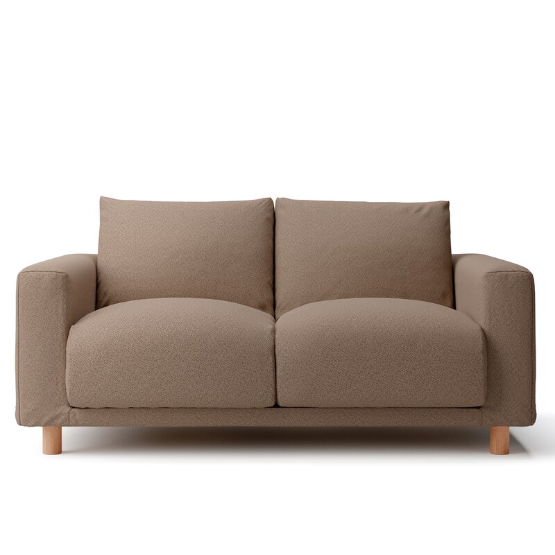 綿太番手ソファ本体・2シーター・フェザー・ポケットコイル用カバー  