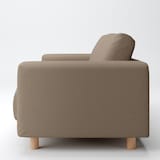 綿太番手ソファ本体・２シーター・フェザー・ポケットコイル用カバー／ＢＲ