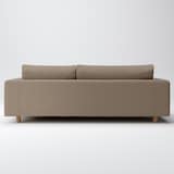 綿太番手ソファ本体・３シーターフェザーポケットコイルカウチタイプ左用カバー／ＢＲ