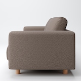 綿太番手ソファ本体３シーター・フェザー・ポケットコイル用カバーＤＢＲ