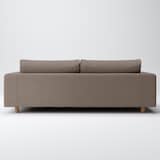 綿太番手ソファ本体３シーター・フェザー・ポケットコイル用カバーＤＢＲ