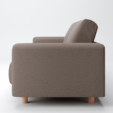 綿太番手ソファ本体・３シーター・ウレタンポケットコイル用カバー／ＤＢＲ