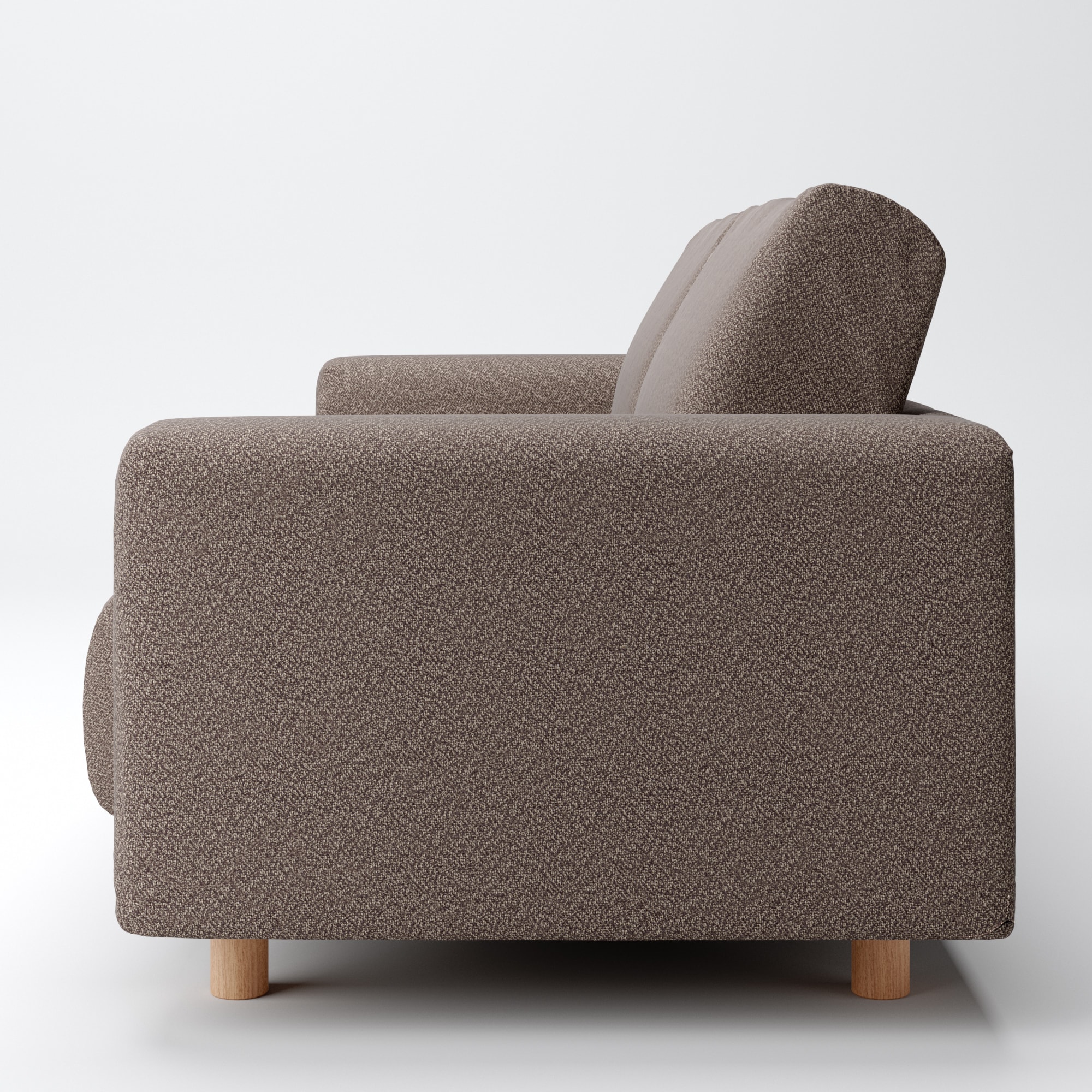 綿太番手ソファ本体・３シーター・ウレタンポケットコイル用カバー／ＤＢＲ