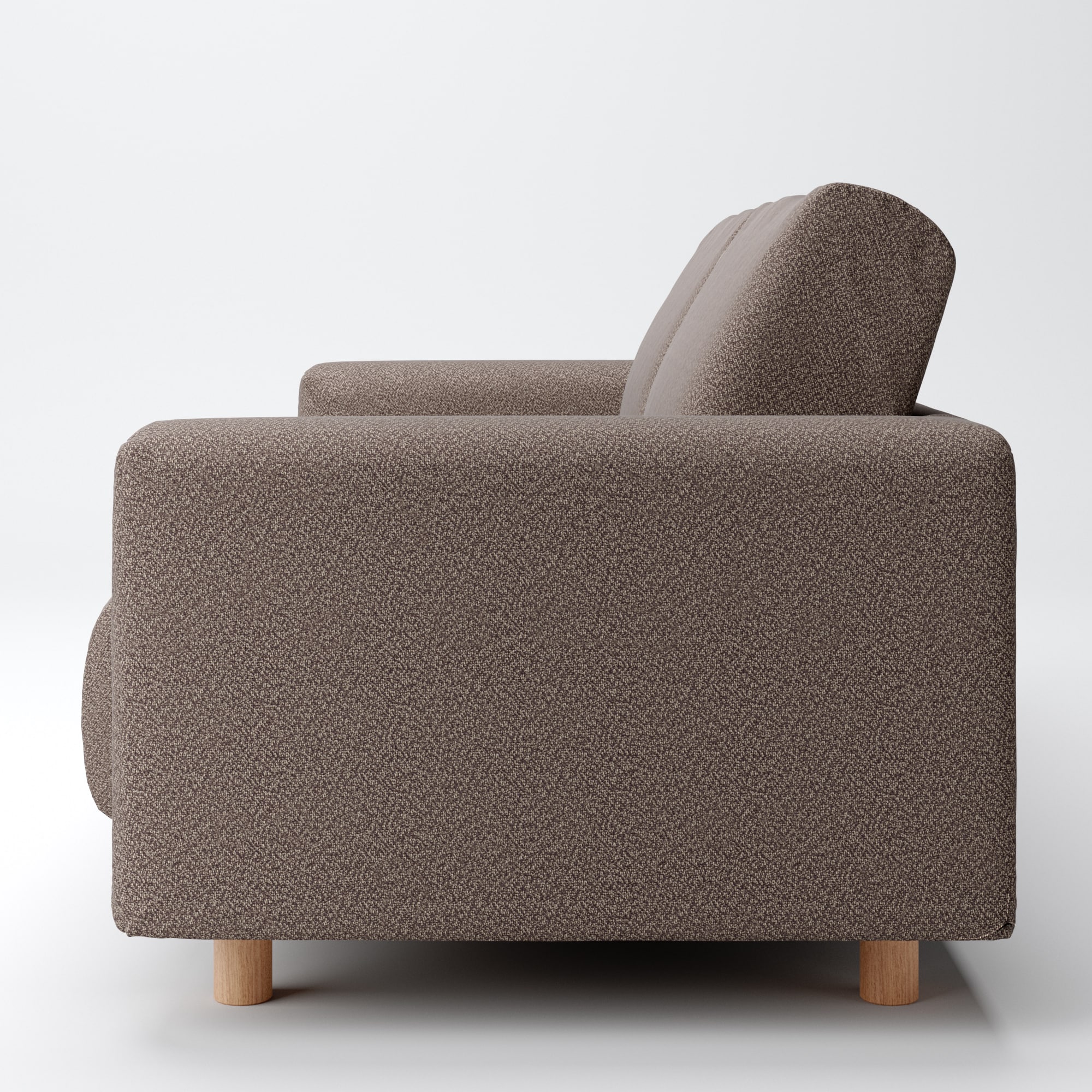 綿太番手ソファ本体・２．５シーター・ウレタンポケットコイル用カバー／ＤＢＲ