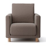 綿太番手ソファ本体・１シーター・ウレタンポケットコイル用カバー／ＤＢＲ