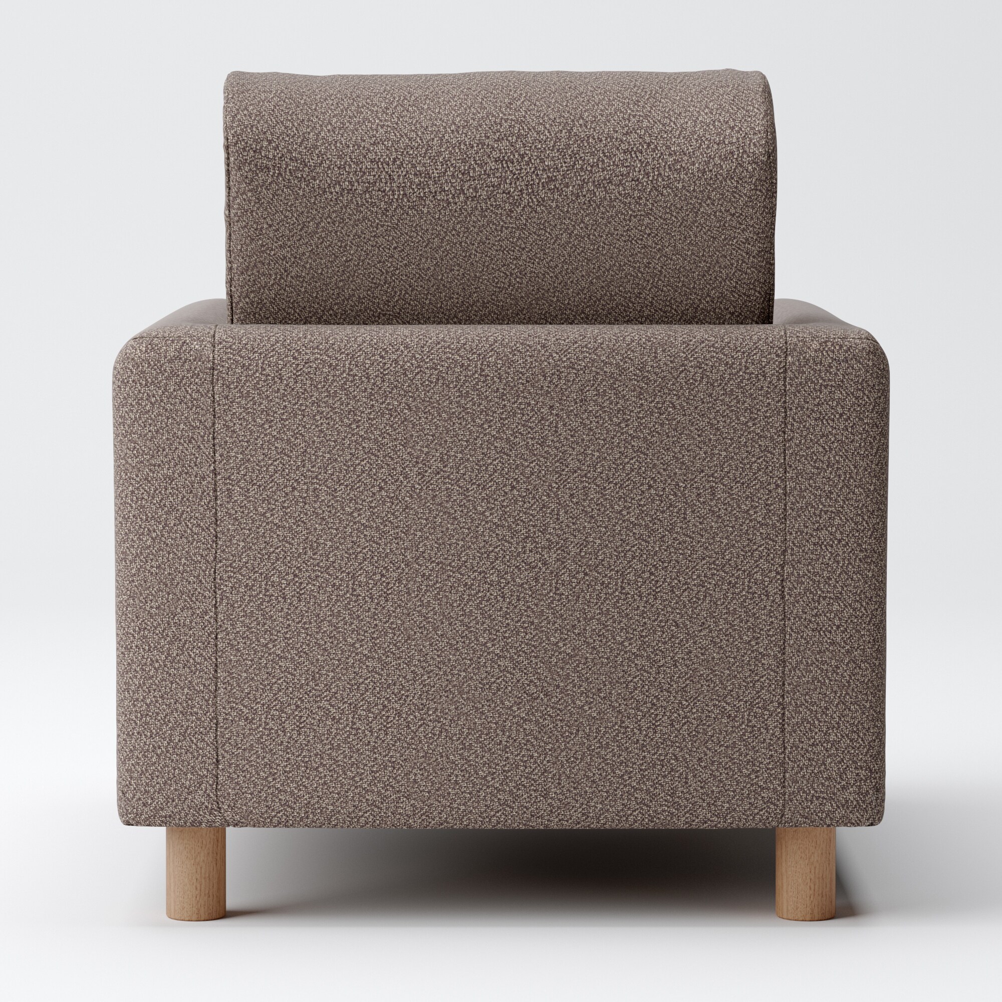 綿太番手ソファ本体・１シーター・ウレタンポケットコイル用カバー／ＤＢＲ