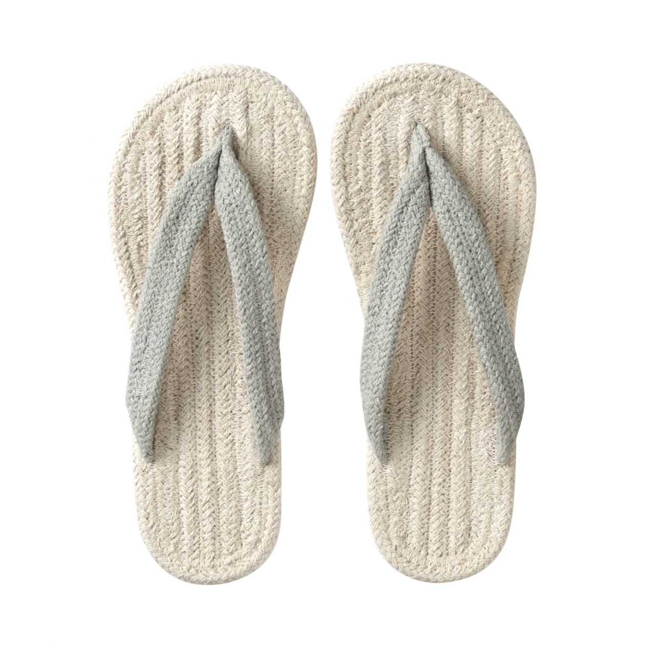 インド綿ルームサンダル 鼻緒 ｍ 生成 グレー ｍ ２３ ５ ２５ｃｍ用 スリッパ 通販 無印良品