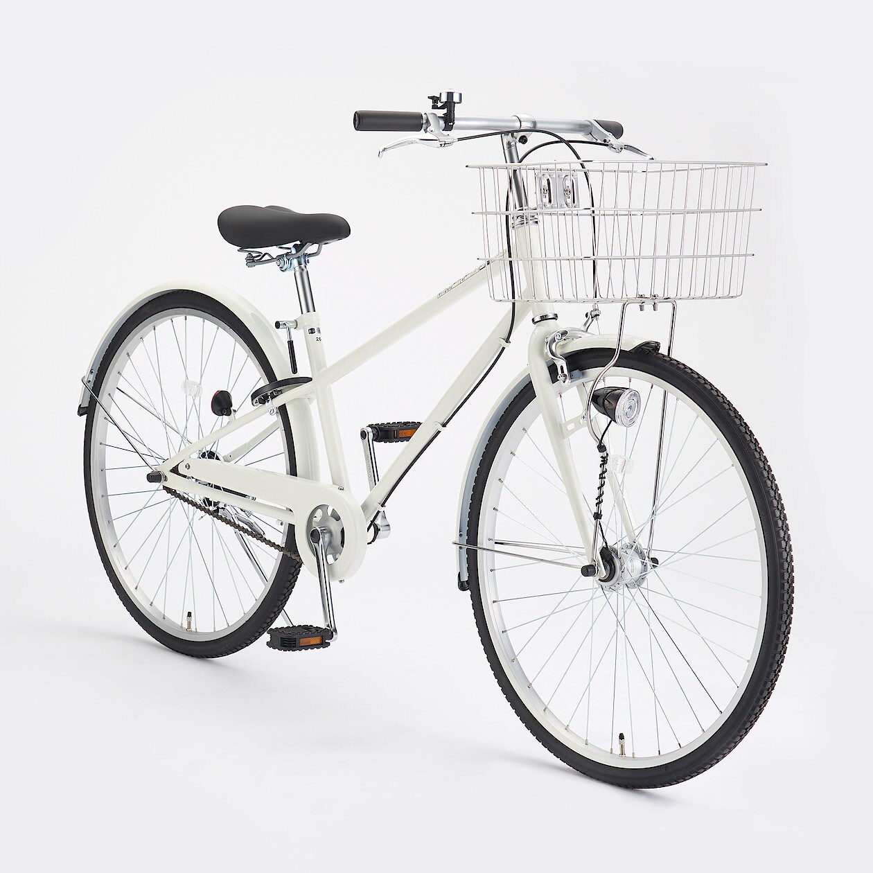 26型フル装備自転車 ネイビー