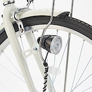 ２６型フル装備自転車 ベージュ オートライト バスケット 後輪錠付き 自転車 通販 無印良品