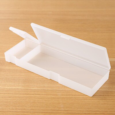 ポリプロピレン ダブルペンケース 約２１０ ７０ ２５ｍｍ 文房具 通販 無印良品