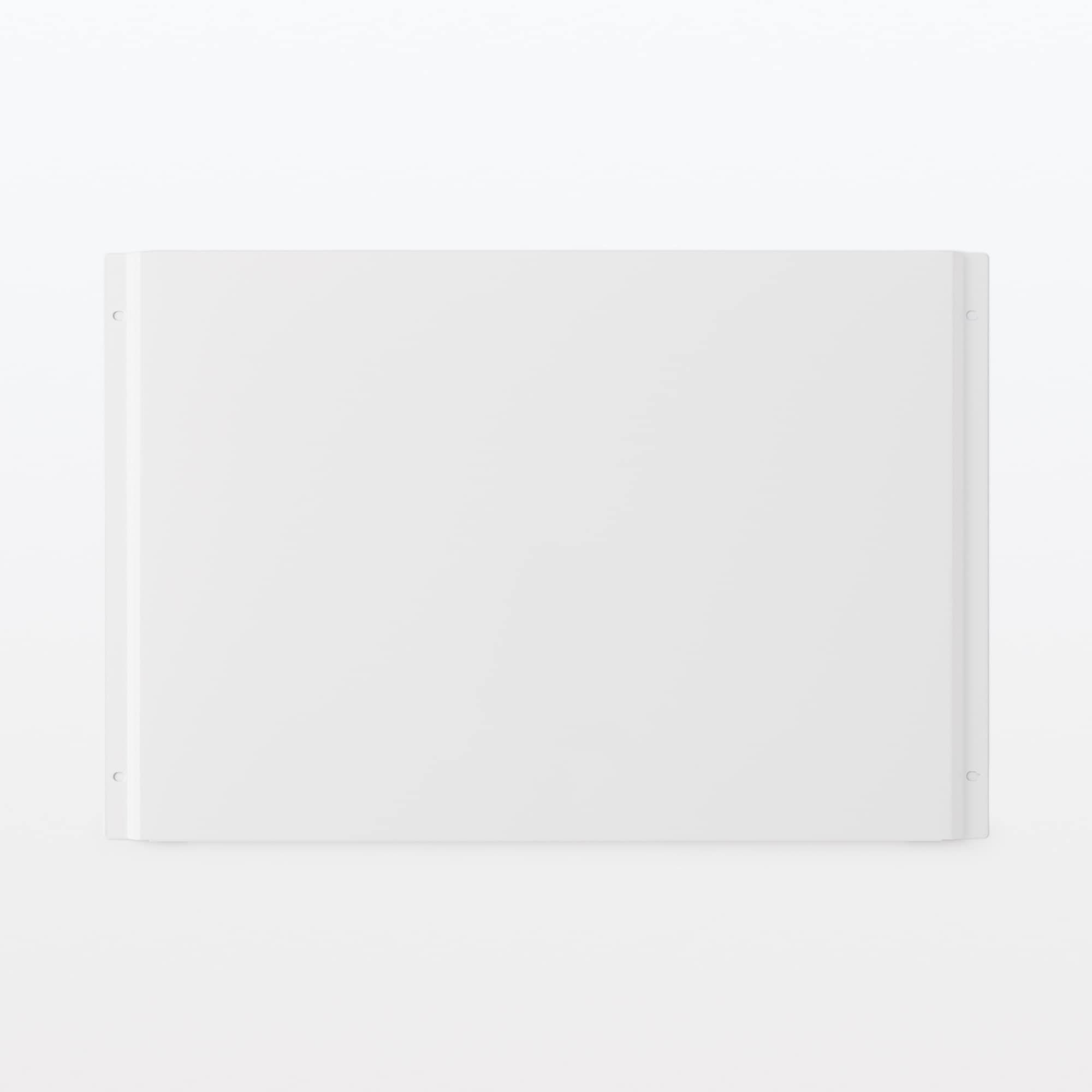 スチールユニットシェルフバックパネル・小・ライトグレー