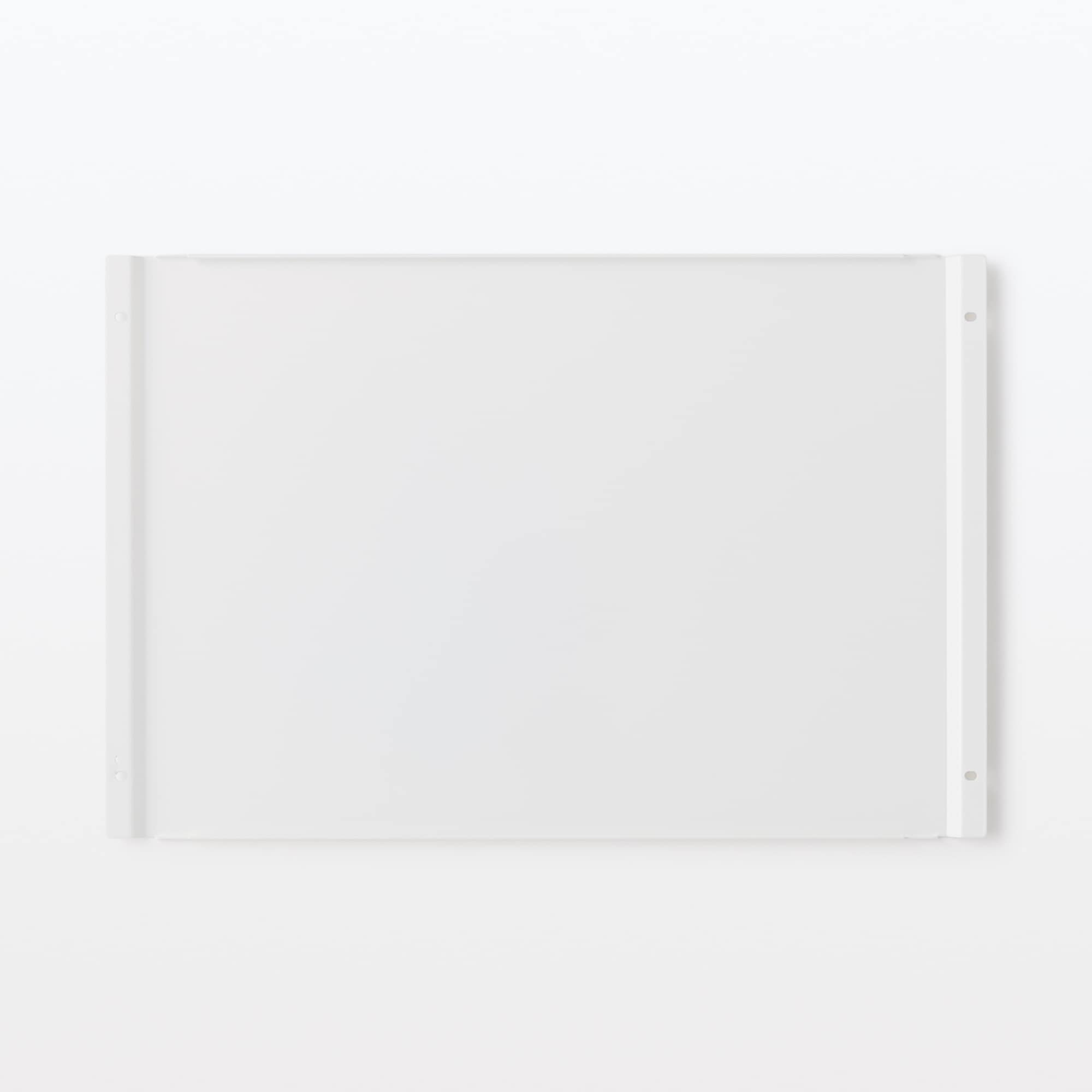 スチールユニットシェルフバックパネル・小・ライトグレー | 無印良品