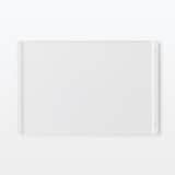 スチールユニットシェルフバックパネル・小・ライトグレー