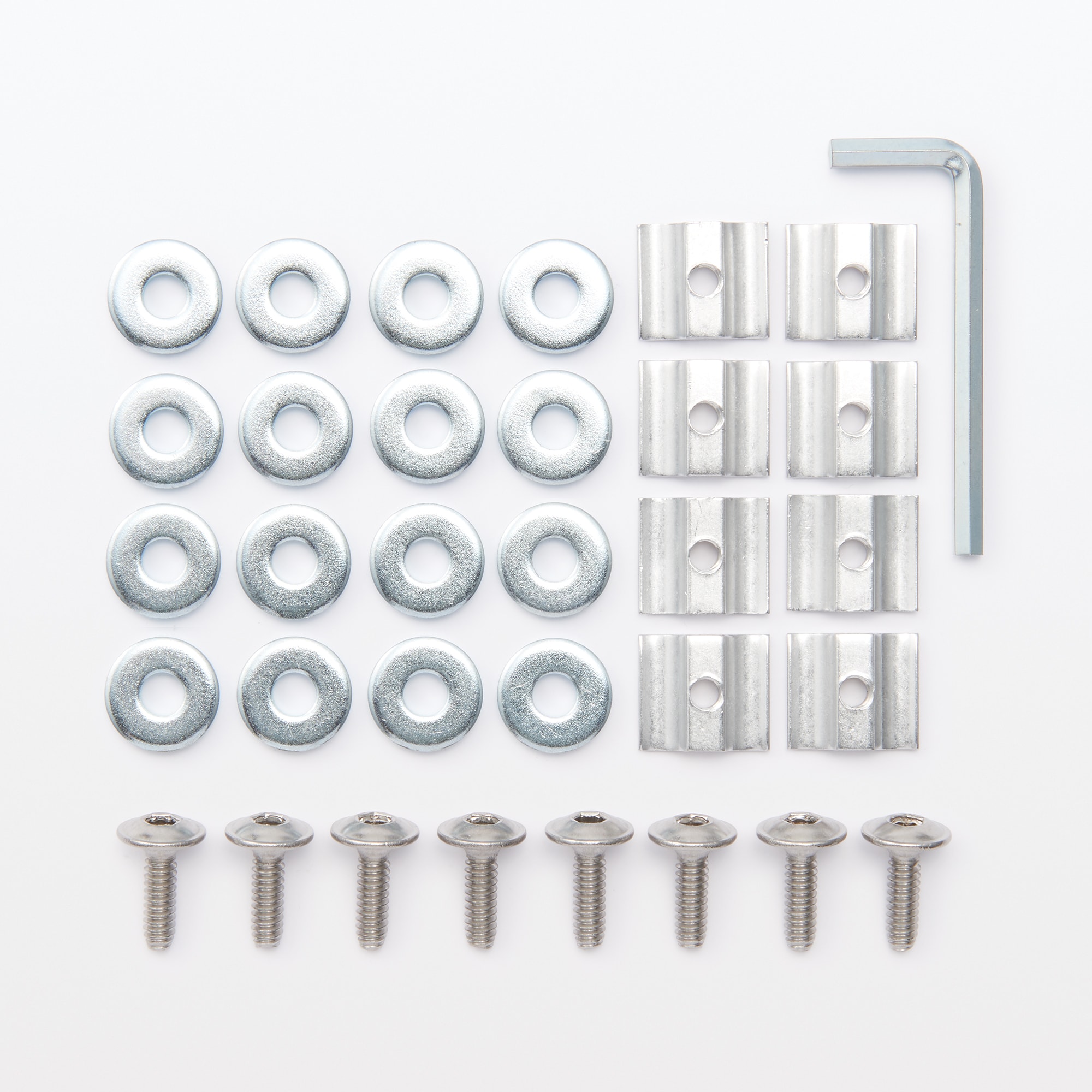 スチールユニットシェルフバックパネル・大・ライトグレー