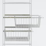 ステンレスユニットシェルフ・ステンレス追加用ワイヤーバスケット