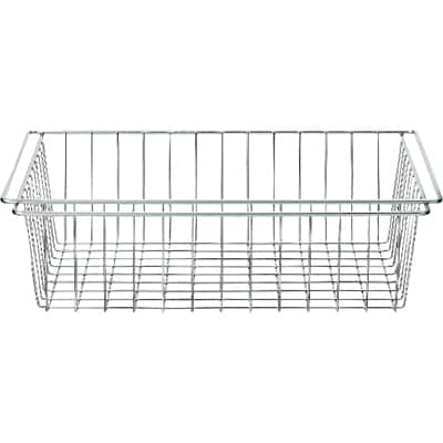 ステンレスユニットシェルフ・ステンレス追加用ワイヤーバスケット　幅５６ｃｍタイプ用